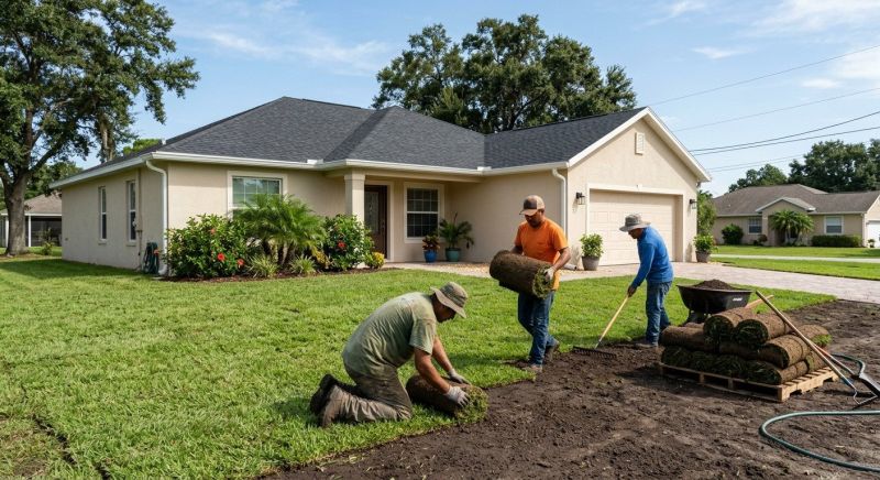 Bahia Sod Installation in Ventura County, CA