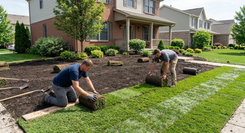 Fescue Sod Installation in Aiken, SC