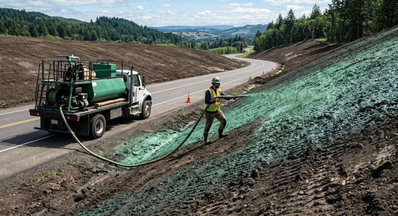 Slope Seeding in Ventura County, CA