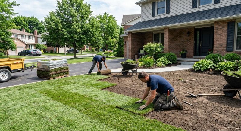 Sod Landscaping in Rockwall, TX