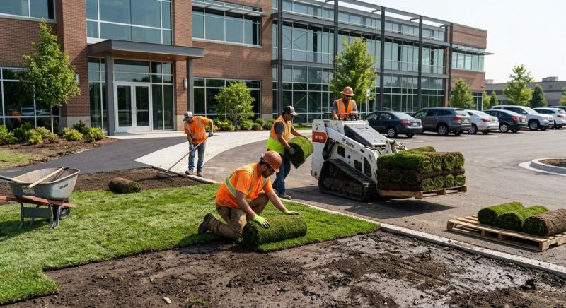 Commercial Sod Installation in Rockwall, TX
