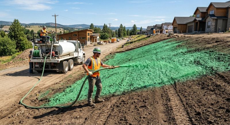 Hill Hydroseeding in Ventura County, CA