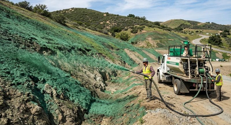 Hydraulic Seeding in Ventura County, CA