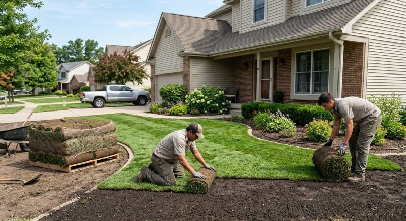 Lawn Sodding in Rockwall, TX