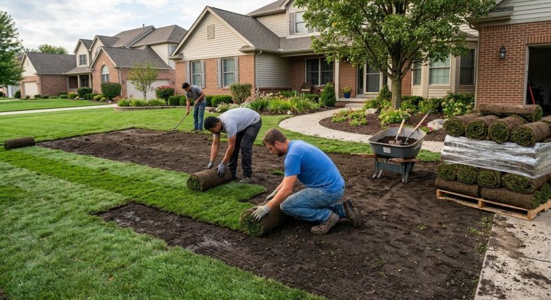 Sod Laying Service in Aiken, SC