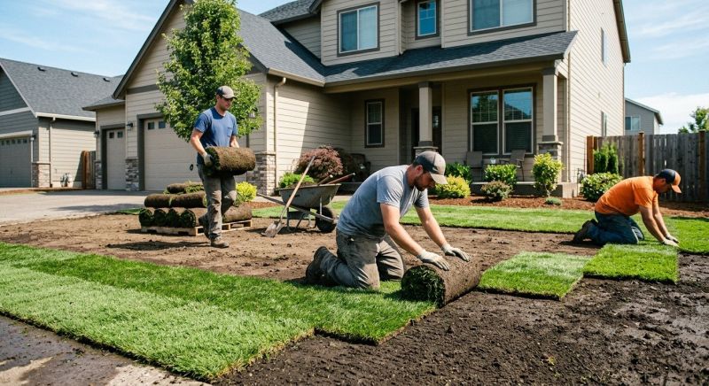 Sodding Service in Rockwall, TX