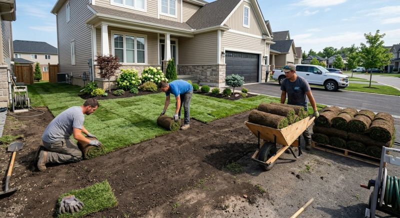Sodding Service in Rockwall, TX