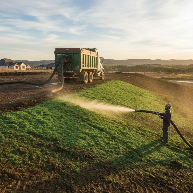 Yard Hydroseeding