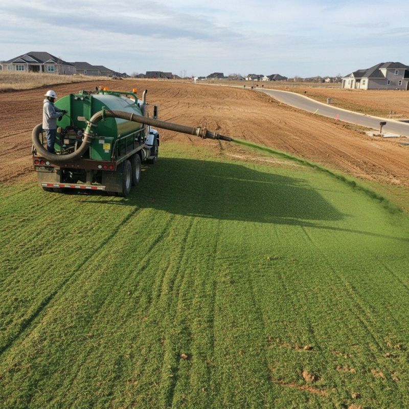 Yard Hydroseeding