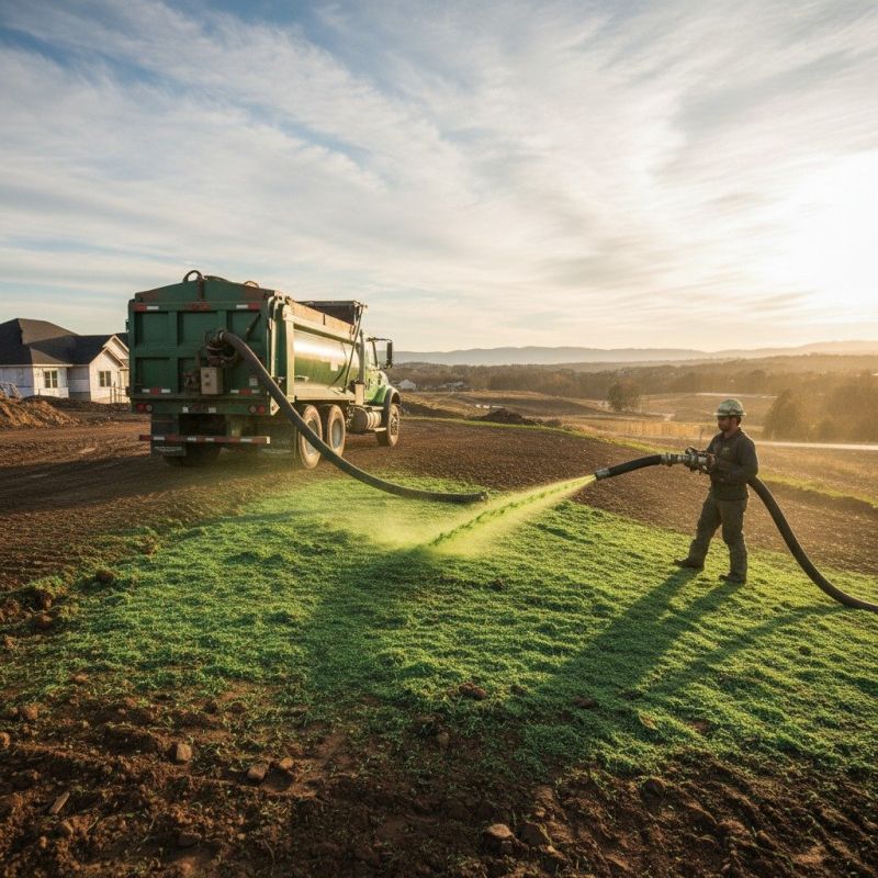Yard Hydroseeding